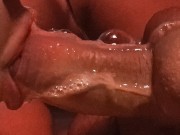 JINGLE BALLS!  Deepthroating my creamy candy...