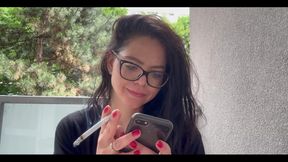 Smoking During Answering on My Onlyfans for Your Messages
