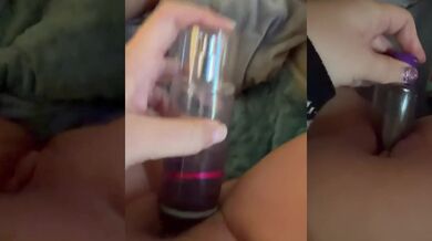 Girl gets fucked raw by electric toothbrush till sloppy wet mess