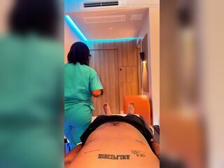 POV Carnal Latin chick Massage - Relaxing Music, HJ & Fellatio Finish