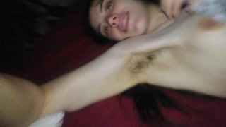 Naked Camgirl Accidentally Pressed Enter Record on Camera Videos Herself Nude Oops Hairy Girl Slut