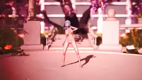 Big-Breasted Elda Fucks Firis Hard for Intense Pleasure in Anime Forest Sex Scene