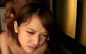 JAV star Sora Shiina veranda sex with bukkake Subtitled