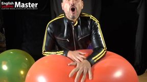 Looning Balloon Play No Pop Then Pops