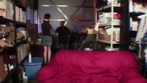 BBC Mr Jobemson Fucks Her Babysitter In The Garage And Cums In Her Mouth! mp4