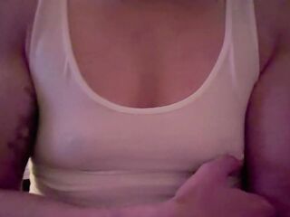 Soft Trans Tease – Natural Bazookas - Braless - nipp