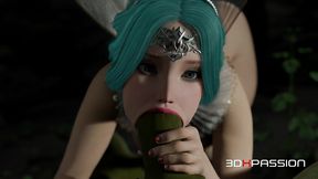 fairy & orc secret forest nights – blowjob, anal & huge cumshots