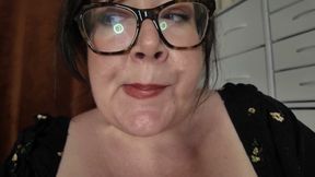 Tiny Man Devoured by His Giantess Girlfriend Mouth Close-up