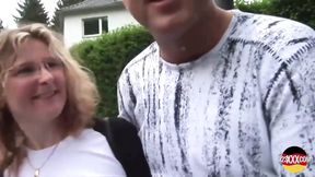 Blonde MILF with Glasses Wants Him There and Now