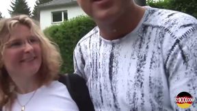 Blonde MILF with Glasses Wants Him There and Now
