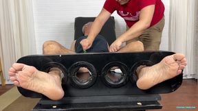 Mature Daddy Brian Tickled!