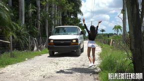 Intimidated teens – Vina Sky- Desperate for a ride