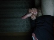 Late night masturbating and cumming solo