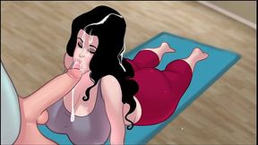 SexNote - ALL SEX scenes [ TABOO HENTAI game PornPlay ] Ep.26 she ordered a BIG PACKAGE !