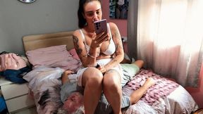 Sitting On Her Slave (4K)