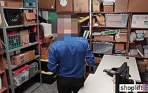 Asian teen used by a bad policeman after he busted her