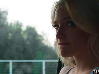 Lesbian asian MILF mistress Dana Vespoli fingering her big tits GFs pussy