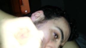 Chupando as bolas e o pau do hetero amigo - amador, blowjob, latin 3