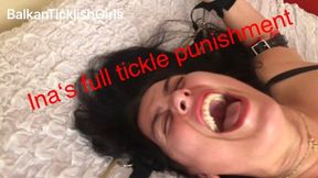 Ina's full tickle punishment 480