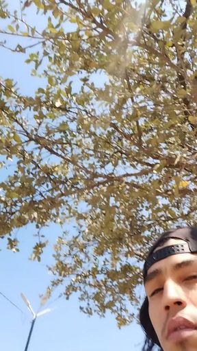 Me in the Park Alone Giving Pleasure to Till I Get Milk