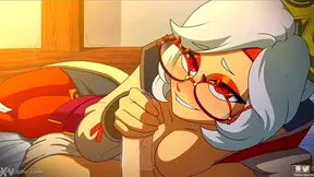 Busty Monmusu Tease Leads to Steamy Blowjob in Wild Fantasy Adventure