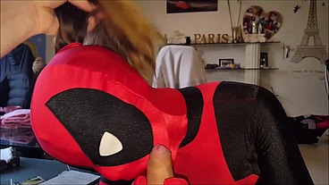 Nylonxtreme - update #87 - Deadpool zentai blowjob sex
