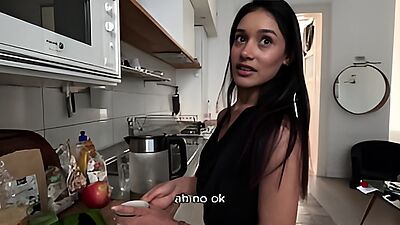 CREAMPIE FANTASY FULFILLED – I Didn’t Have Milk for Her Coffee, But I Had Some for Her Pussy