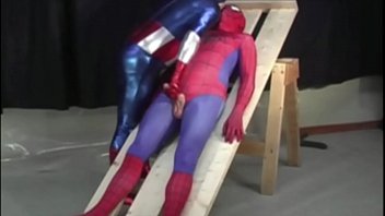 1024 fetish domination with two super heroes
