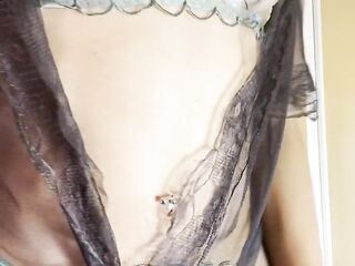 Watch Throughout Underware Try On.
