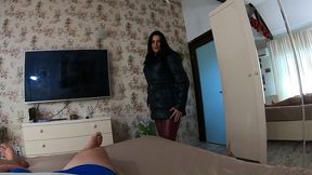 milfycalla- deep blow-job while wearing fur hooded puffer jackets