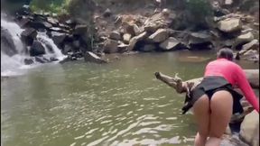 Colombian Girl Is Fucked After Taking A Ride On Her Bike With Her Friend