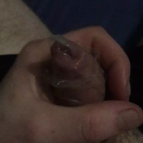 Foreskin Play With Condom