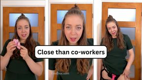 Co-Worker Pegs You At The Office POV