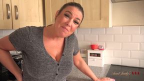 AuntJudysXXX - Your Busty MILF Landlady Maisie Lewis Sucks Your Cock (pov)