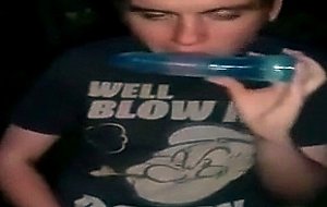 Tgirl fucked in the woods