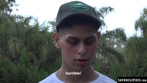 Tommy Ameal ass got drilled by Sergeant Daniel Trebol huge cock