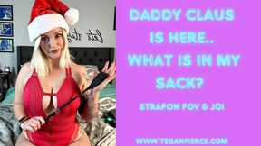 Daddy Claus here to spread festive cheer with my strap