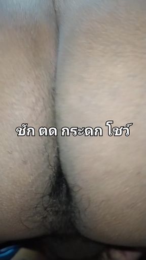 Asian twink shows off his ass while farting alone