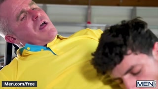 Mencom - Daddy Dale Savage Fucking Kaleb Stryker With His Big Dick