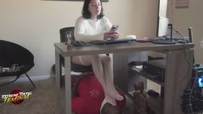 Paisley: Under Desk Smell and Worship My Smelly Feet Fresh Out of These Boots