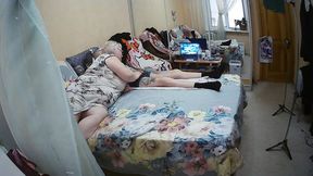 Mom In Glasses Swallows My Load Roughly