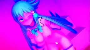 KONOSUBA AQUA GLORY HOLE
