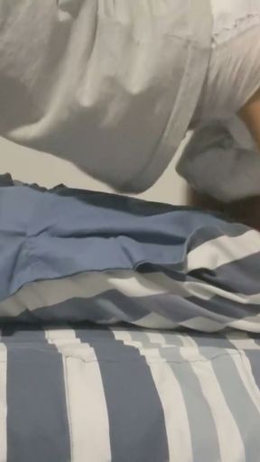 ABDL Diaper Boy Humping A Pillow   Clip 1