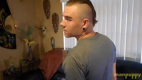 Twink Tighty Whities Underwear Tease - Leo Blue - Manpuppy - MOV 1080 Remaster