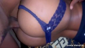 Hot Babe Passionate Interracial Creampie 2