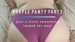 Purple Panty Farts - Vertical Video Looped Edit