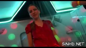 Devilish sexy beauties are giving naughty pleasures during fuckfest