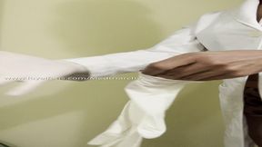 NurseO administers laxative suppository in subject patient Vixen