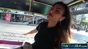 Busty Thai MILF gives amazing amateur sex to Farang