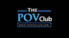 Redhead babe plays with BBC foreskin